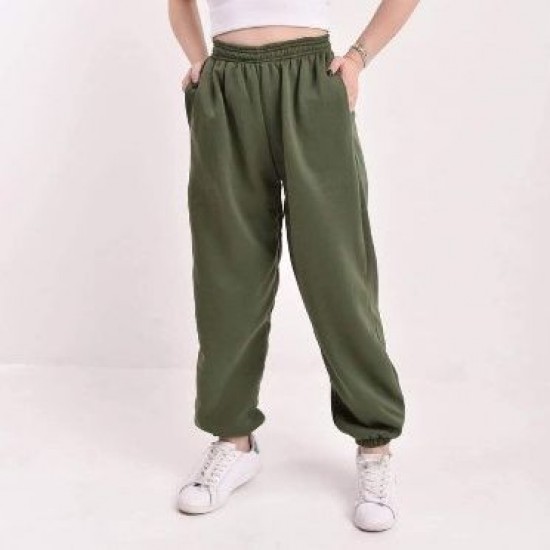 Women Palie Jogger pants makapal tela/unisex with Pocket