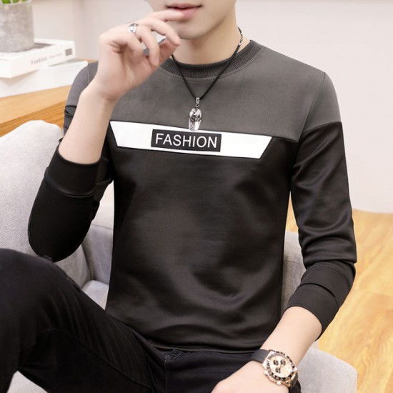 Men's Korean-Style Trendy Autumn Wear Long-Sleeve T-shirt