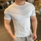 KAMB Short Sleeve T-shirts for Men Quick Dry Breathable Training Sports T Shirt for Men Oversize Men Clothing