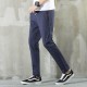 Summer ice silk and denim pants ultra-thin men's quick-drying breathable sports casual pants